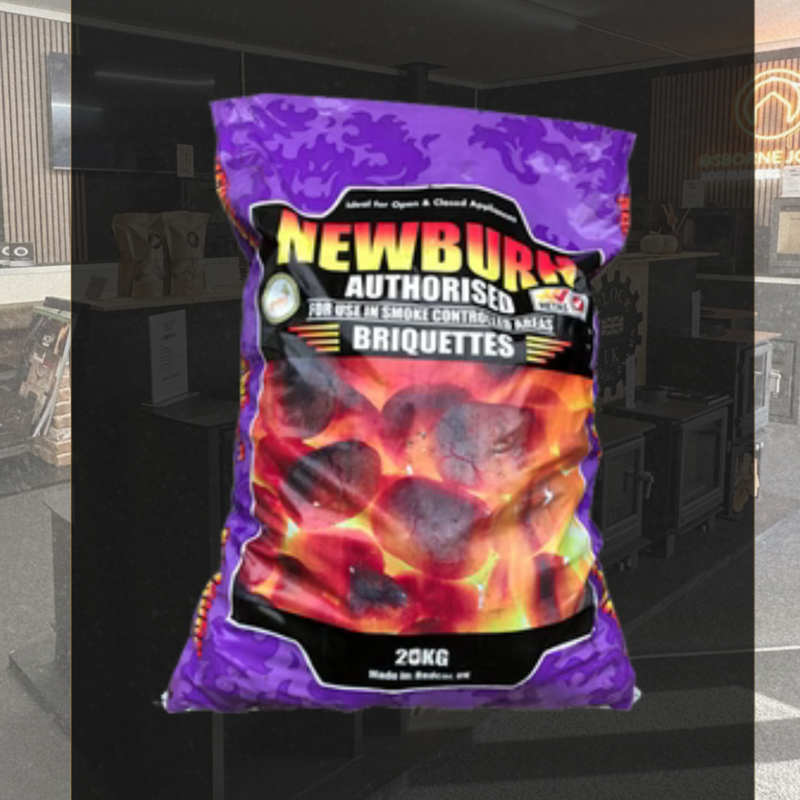 Newburn Smokeless coal briquettes 20KG | Hetas approved fuel