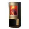 Clock Brocksford CS5 Stove Wood Only Stove