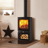 Stovax Vogue Midi wood/multifuel eco stove with cast iron top plate