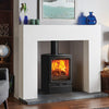 Stovax Vogue Midi wood/multifuel eco stove with cast iron top plate